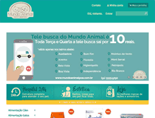 Tablet Screenshot of mundoanimalpoa.com.br